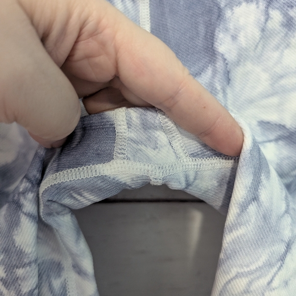 NWOT Aeri Offline thick ribbed tie dye Leggings size XL - Picture 4 of 7